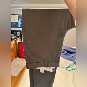 Banana Republic Fulton Skinny Fit Charcoal Trousers